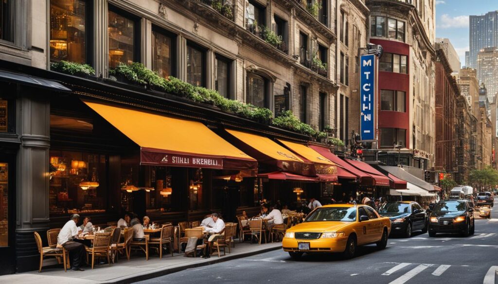 Michelin-starred restaurants in midtown NYC